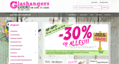 Desktop Screenshot of glashangers.nl